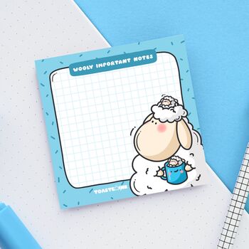 Sheep Sticky Notes | Cute Stationery, 4 of 5