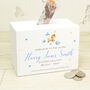 Personalised Welcome To The World Baby Money Box, thumbnail 2 of 4