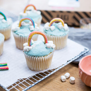 Rainbow Cupcake Baking Kit Gift, 2 of 6