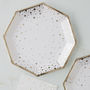 Gold Star Foiled Paper Party Plates, thumbnail 1 of 3