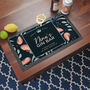 Personalised Blooming Gin Bar Mat, thumbnail 3 of 5