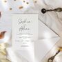 This Is Love Wedding Invitations 10 Pack, thumbnail 2 of 8