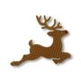 Set Of Three Lego® Compatible Reindeers, thumbnail 3 of 4