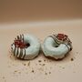 Personalised Dog Birthday Drizzle Doughnuts Biscuits, thumbnail 6 of 6