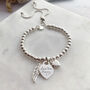 Sterling Silver Handwriting Memorial Bracelet, thumbnail 1 of 10