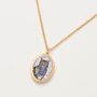 Catherine Rowe Pet Portraits Tabby Pendant Necklace, thumbnail 1 of 6