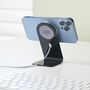 Personalised Photo Desk Stand iPhone Mag Safe Dock, thumbnail 9 of 12