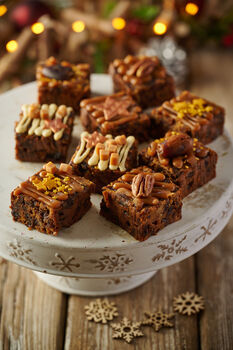 Spiced Rum And Caramel Fruit Cake Christmas Selection, 2 of 3