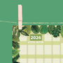 2026 Leaves Wall Calendar And Year Planner, thumbnail 2 of 5