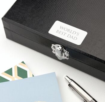 Personalised Large Cufflink Box, 2 of 6