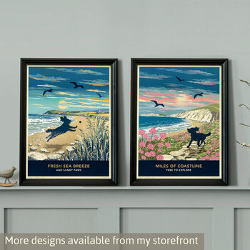 Coastal Spaniel Print. Limited Edition Dog Lover’s Gift, 9 of 12