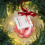 Strawberry And Prosecco Gummies Christmas Bauble, thumbnail 1 of 3