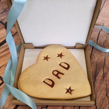 Giant Heart Biscuit For Dad New, 2 of 4