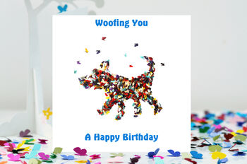 Butterfly Aunty Blue Hydrangea Birthday Card, Not 3D, 5 of 12