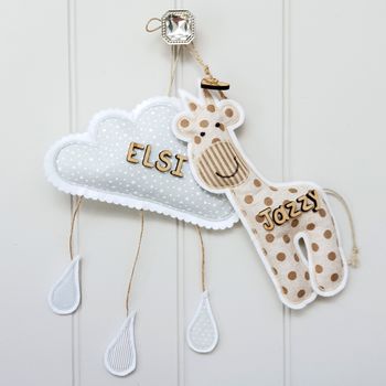 Naming Day Christening Cloud Decor Gift, 9 of 10