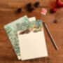 Christmas Writing Set With Snowy Woodland Scene, thumbnail 1 of 3