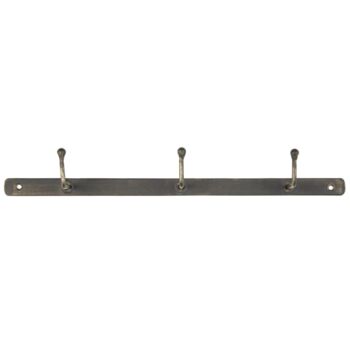 Industrial Three Hook Metal Rack, 2 of 2