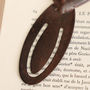Personalised Iron Heart Page Clip Bookmark, thumbnail 5 of 7