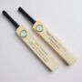 Personalised Mini Cricket Bat With Clock, thumbnail 2 of 7