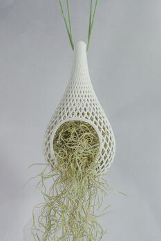 Teardrop Planter | Matte White, 5 of 6