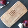 Personalised Valentine Gift Chopping Board, thumbnail 6 of 6