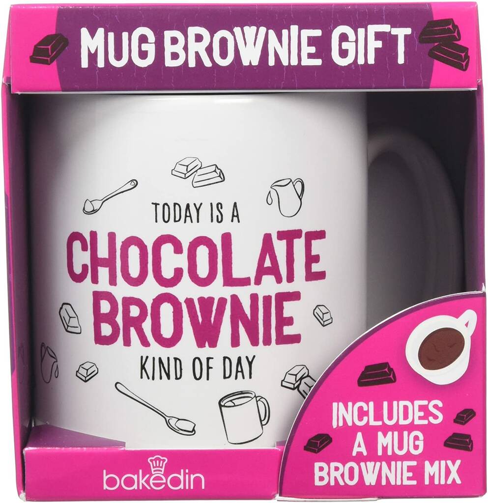 Bakedin Chocolate Brownie Mug Gift Set By Air Armor