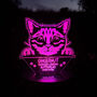 Pet Cat Memorial Colour Changing Solar Garden Light, thumbnail 5 of 7