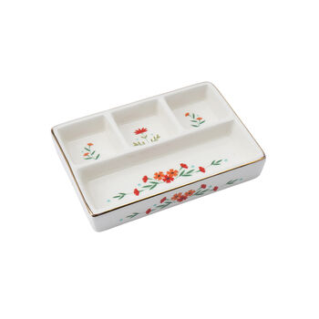 Floral Ceramic Jewellery Organiser In Gift Box, 3 of 7