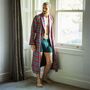 Men's 'Gaia' Tartan Brushed Cotton Robe, thumbnail 3 of 5