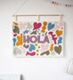Hola Fabric Wall Art For Your Home, thumbnail 1 of 4
