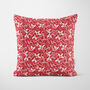 Personalised Red Village Christmas Cushion, thumbnail 5 of 7