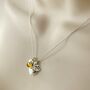 Personalised 70th Birthday Necklace With Heart, thumbnail 3 of 6