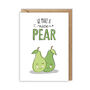 We Make A Nice Pear Valentines Day Card, thumbnail 3 of 3