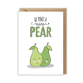 We Make A Nice Pear Valentines Day Card, 3 of 3