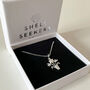 Sterling Silver Daffodil Pendant Necklace, thumbnail 1 of 6