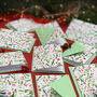 Red Berries Christmas Card Pack Of 12, thumbnail 10 of 10