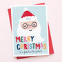 Cute Santa Daughter Christmas Card, thumbnail 1 of 2