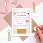 Personalised Will You Marry Me Scratch Card, thumbnail 2 of 4