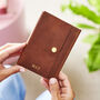 Personalised Luxe Leather Passport Holder, thumbnail 3 of 12