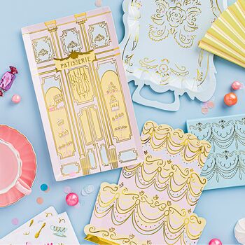 Let Them Eat Cake Large 'Patisserie' Plates Set Of Eight, 2 of 3