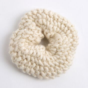 Scrunchie Duo Easy Knitting Kit, 4 of 10