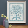 Personalised Framed Family Tree, thumbnail 4 of 5
