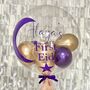 Personalised Happy First Eid Mubarak Balloon, thumbnail 3 of 3