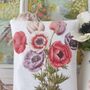 Anemone Flower Fabric Scented Gift Bag Decoration, thumbnail 2 of 6