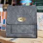 Postman Lock Satchel Bag In Dark Grey, thumbnail 1 of 2