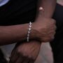Gold Mariner Link Anchor Chain Bracelet For Men, thumbnail 3 of 12