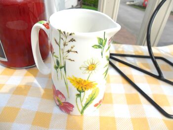 Small Jug In Meadow Flowers Design, 6 of 6