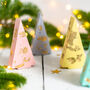 Pastel And Gold Jesmonite Christmas Tree Decoration, thumbnail 6 of 9