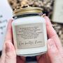 We Think About You Always Personalised Remembrance Candle, thumbnail 1 of 11