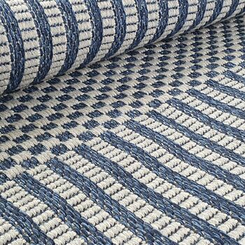 Pastel Navy And White Rug The Salma, 3 of 7
